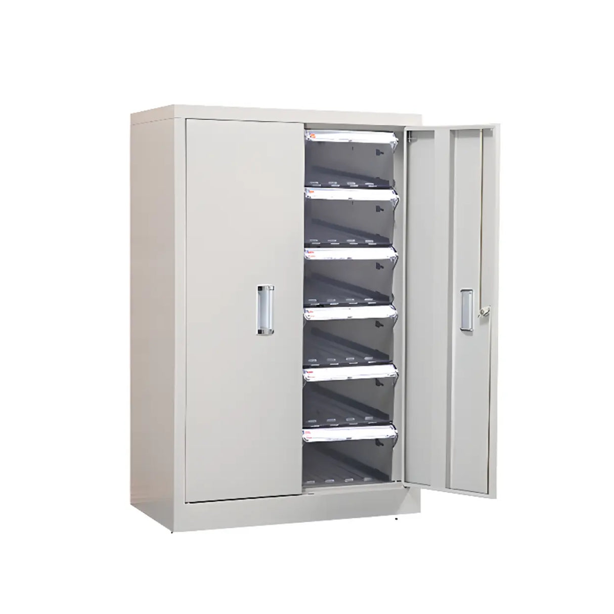Fire Resistant Vertical Drawer White File Storage Cabinet Image - 19