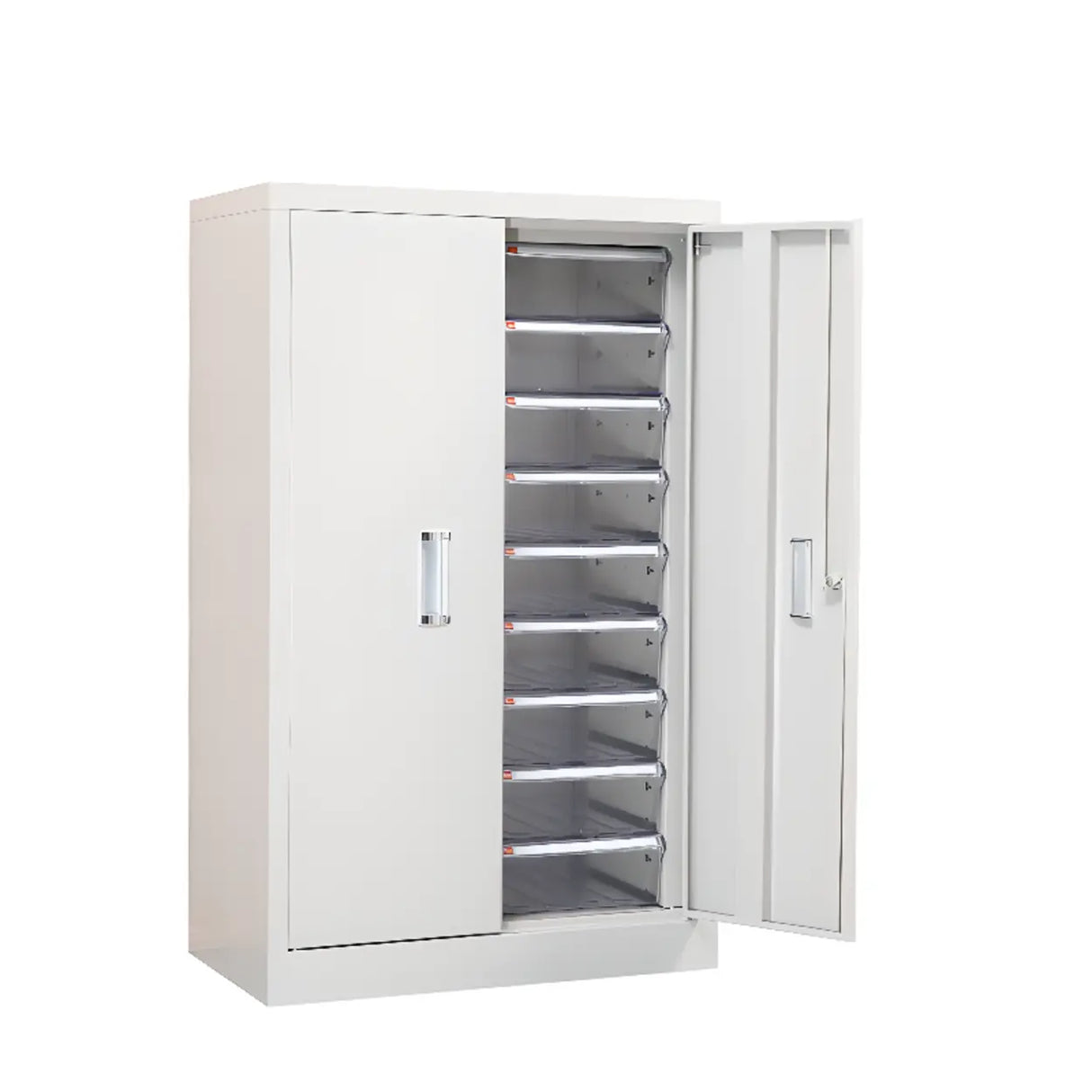 Fire Resistant Vertical Drawer White File Storage Cabinet Image - 23