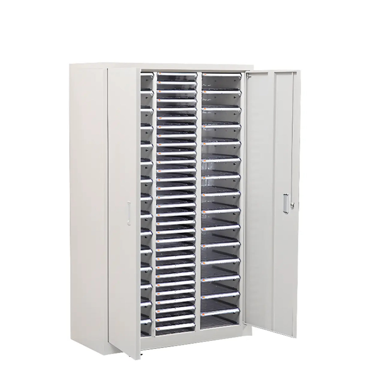 Fire Resistant Vertical Drawer White File Storage Cabinet Image - 24