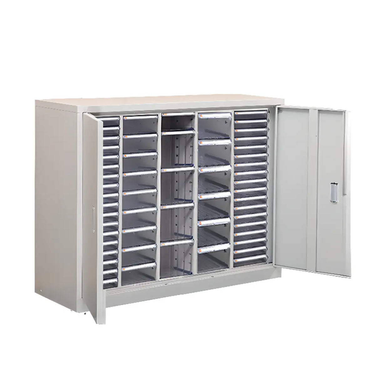 Fire Resistant Vertical Drawer White File Storage Cabinet Image - 31