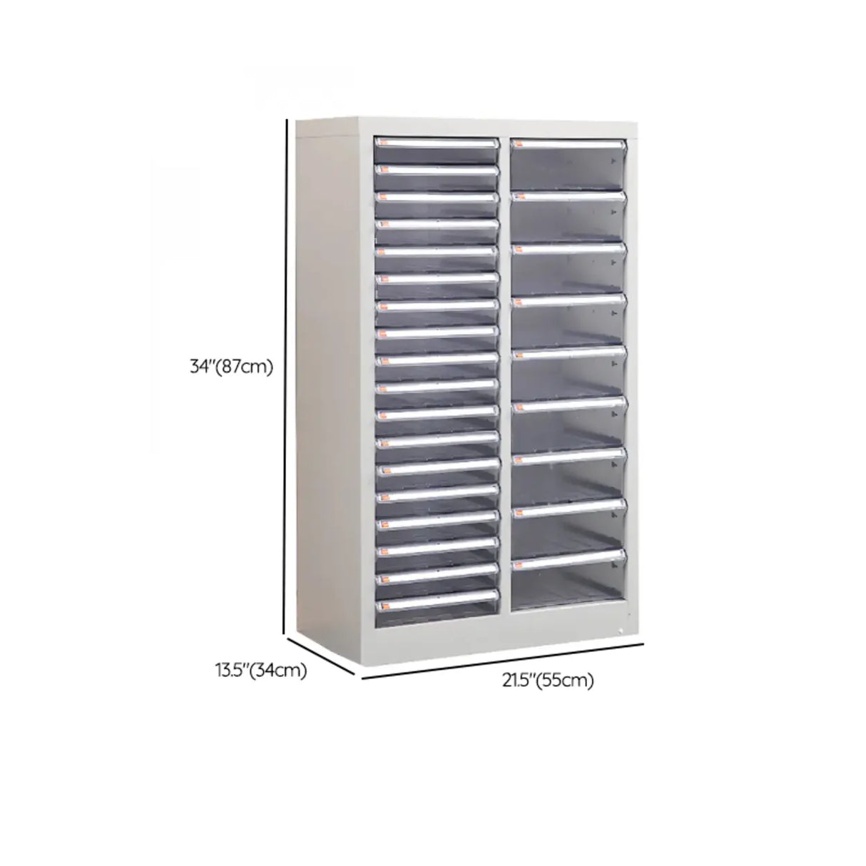 Fire Resistant Vertical Drawer White File Storage Cabinet