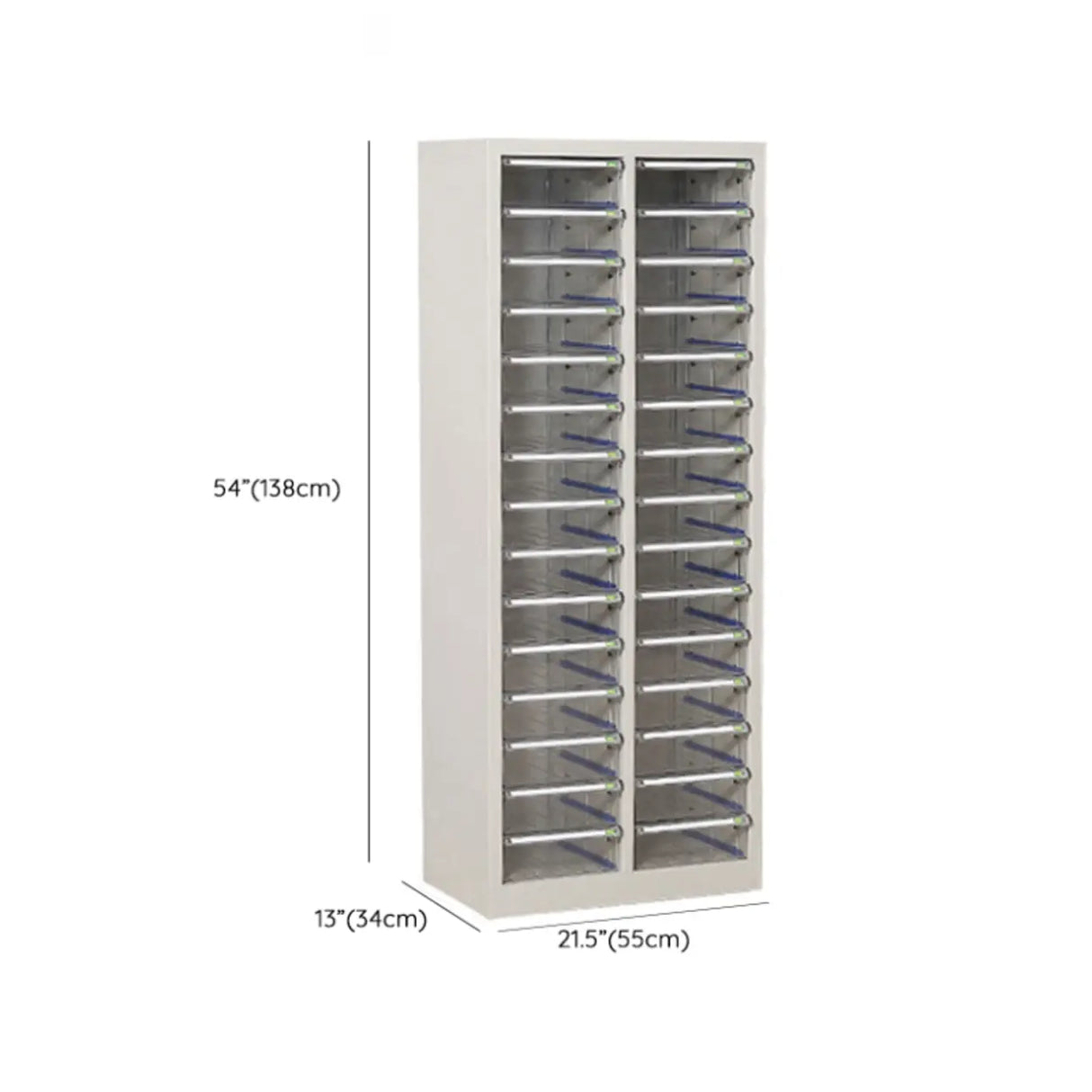 Fire Resistant Vertical Drawer White File Storage Cabinet Image - 40