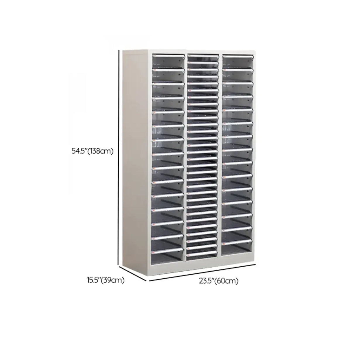 Fire Resistant Vertical Drawer White File Storage Cabinet Image - 50