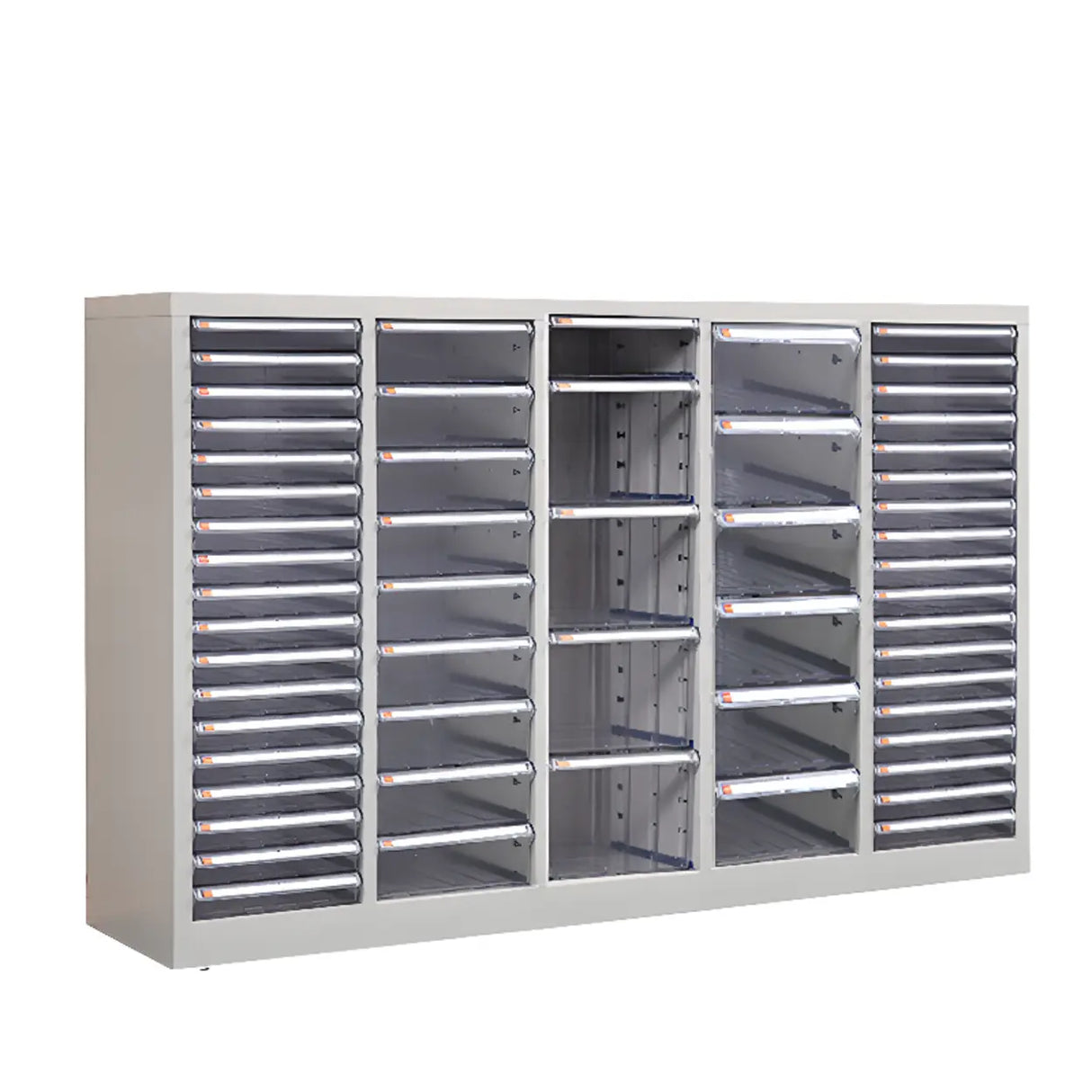 Fire Resistant Vertical Drawer White File Storage Cabinet Image - 5