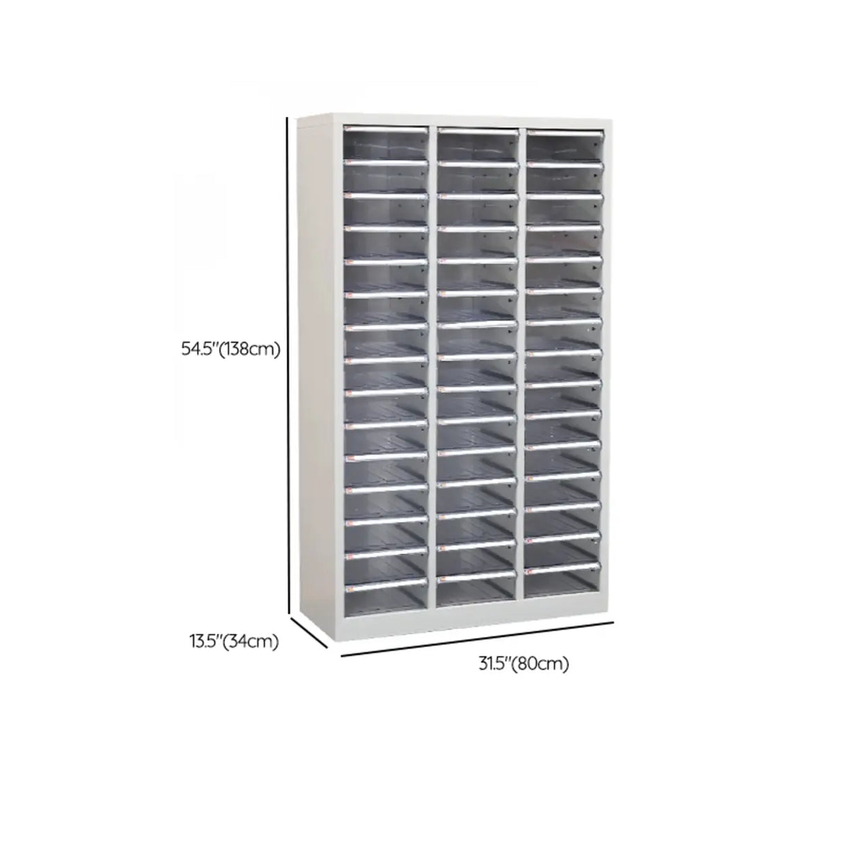 Fire Resistant Vertical Drawer White File Storage Cabinet Image - 64