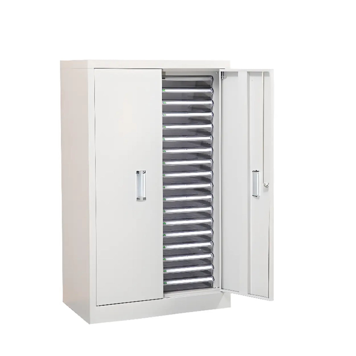 Fire Resistant Vertical Drawer White File Storage Cabinet Image - 7