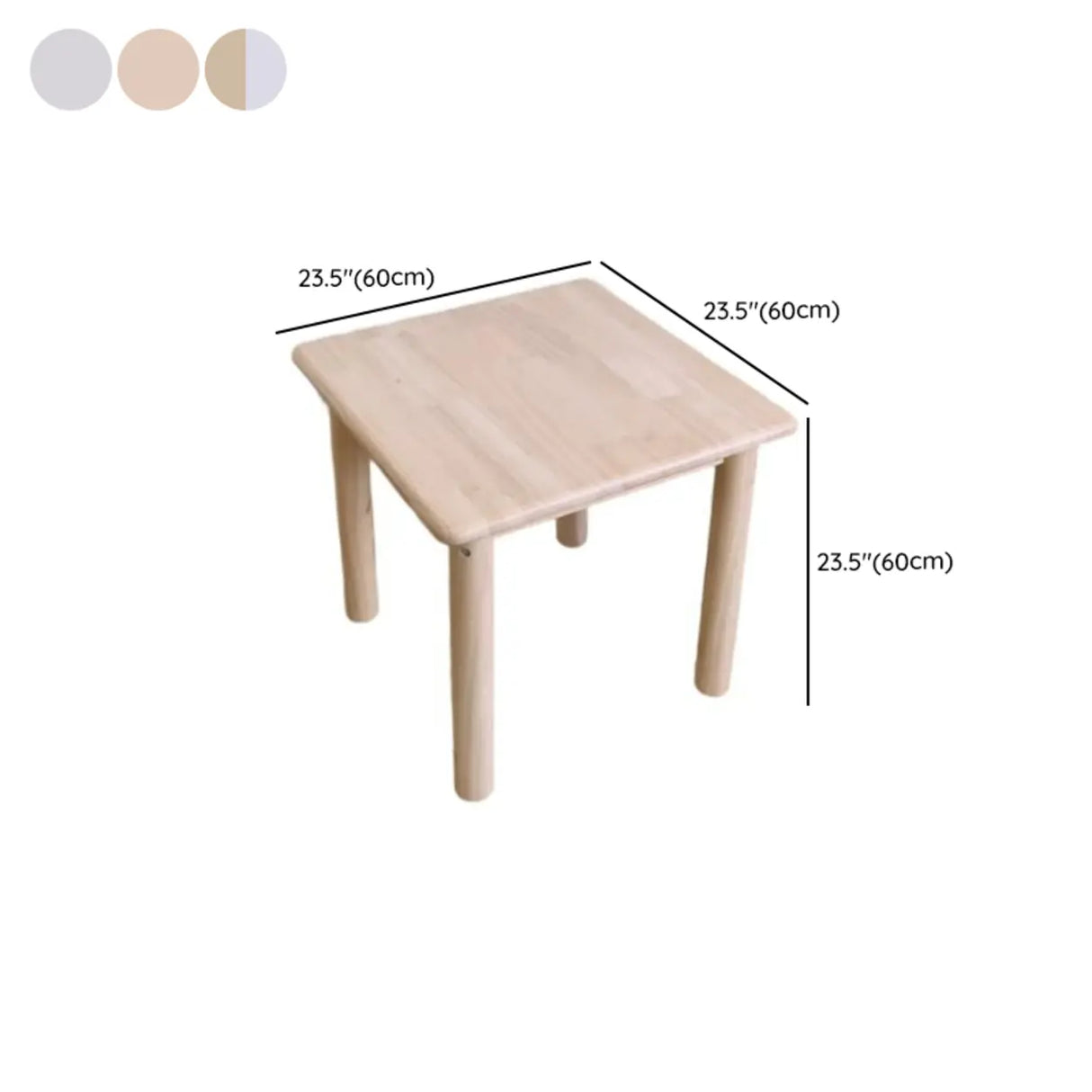 Fixed Height Rectangle Wood Kids Writing Desk for Four Image - 18