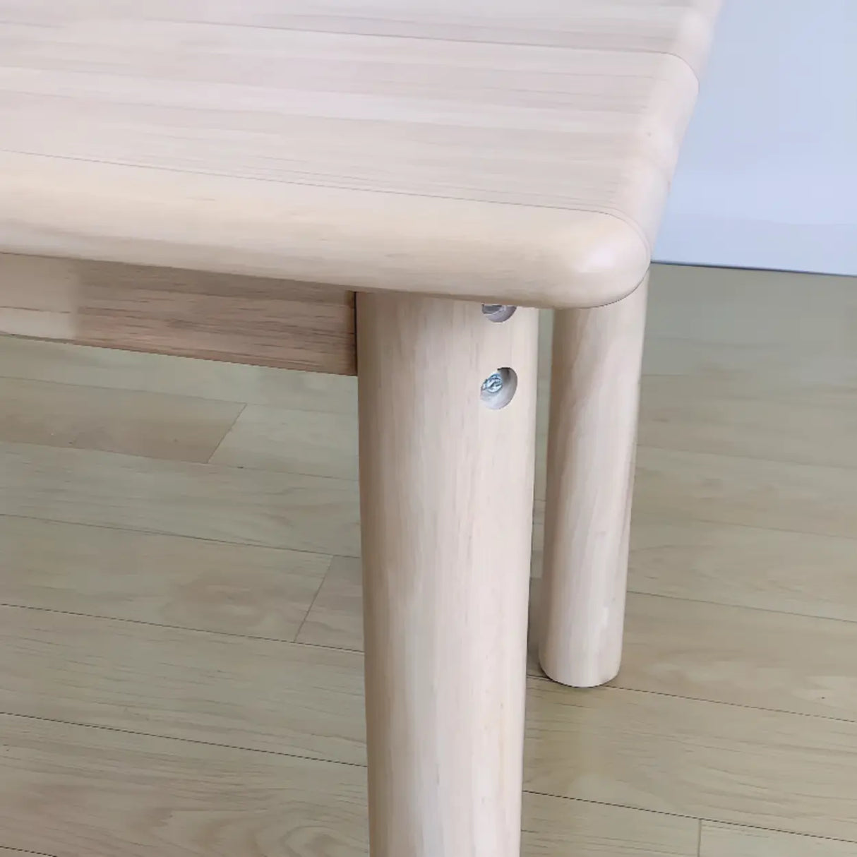 Fixed Height Rectangle Wood Kids Writing Desk for Four Image - 6