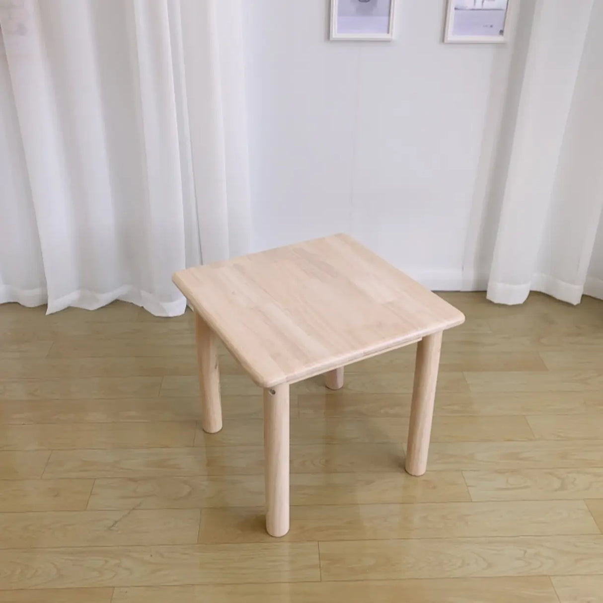 Fixed Height Rectangle Wood Kids Writing Desk for Four Image - 9