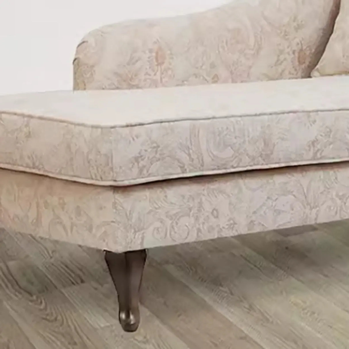 Floral Elegant Upholstered Relaxation Seat Chaise Lounge Image - 10