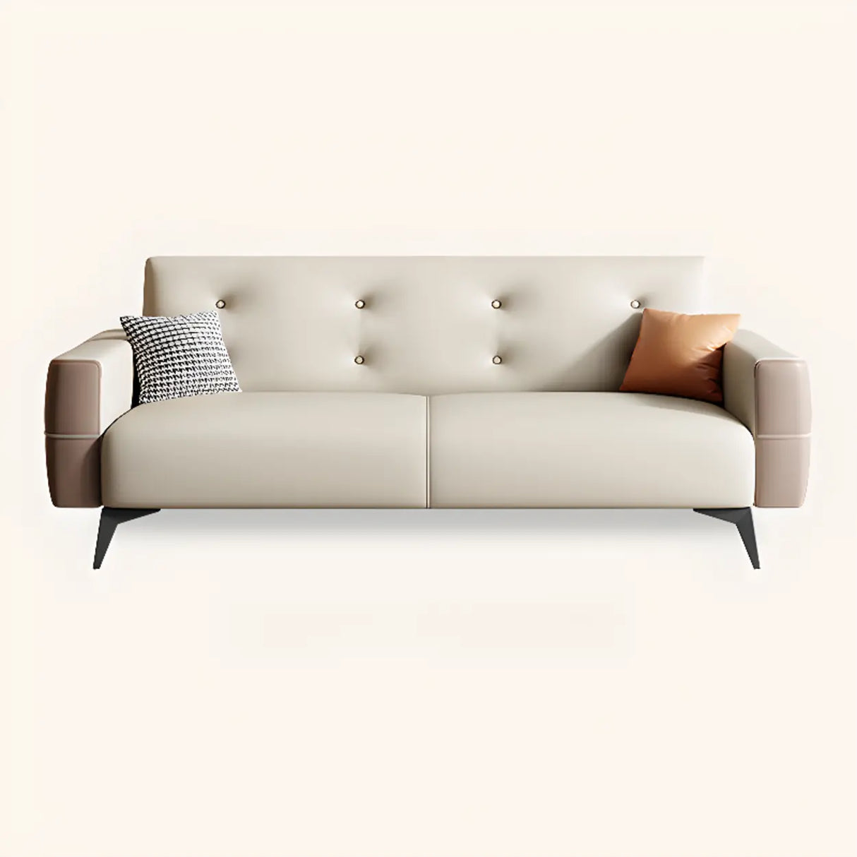 Foldable Water Resistant Square Arm Tufted Back Sleeper Image - 9