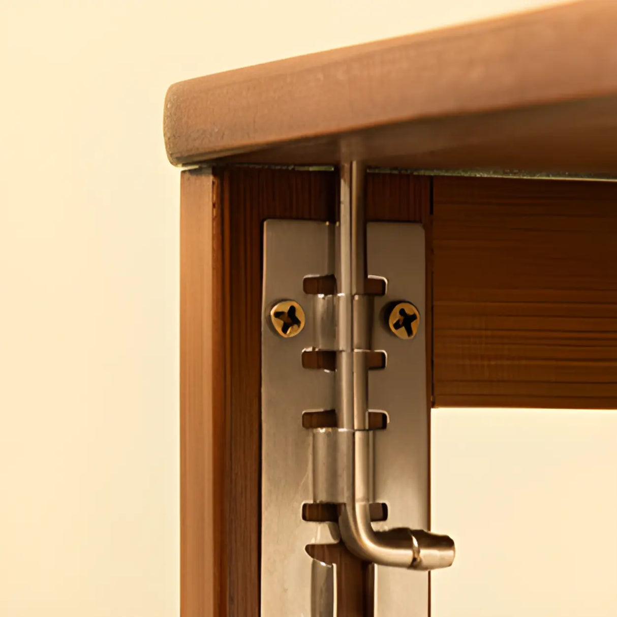 Foldable Wooden Rectangular Kids Desk with Shelf Image - 11