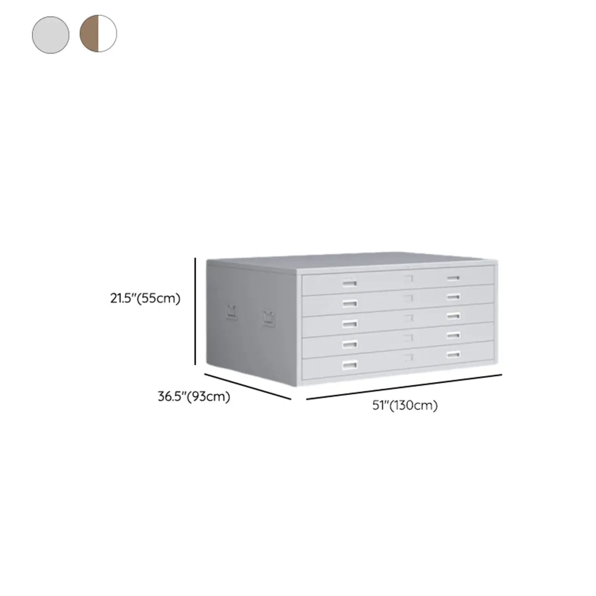 Free Standing Vertical Steel White Storage Filing Cabinet Image - 29
