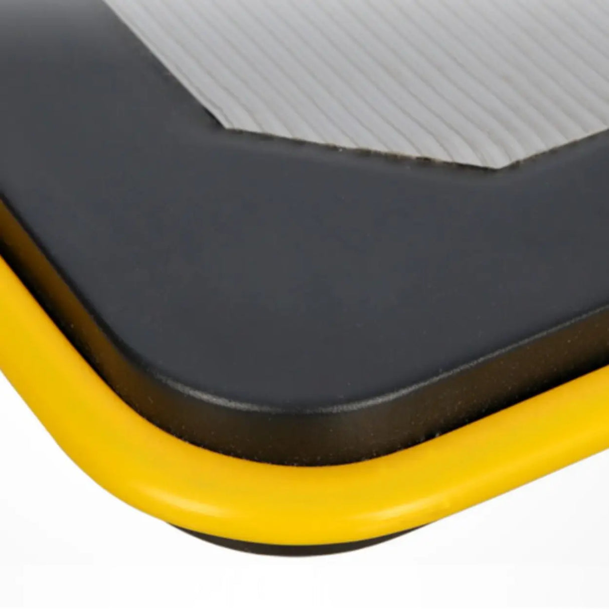 Freestanding Foldable Yellow Flat Metal Utility Cart Image - 13