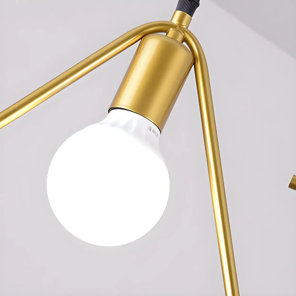 Geometric Modern Gold Island Pendant Light Fixtures Image - 8