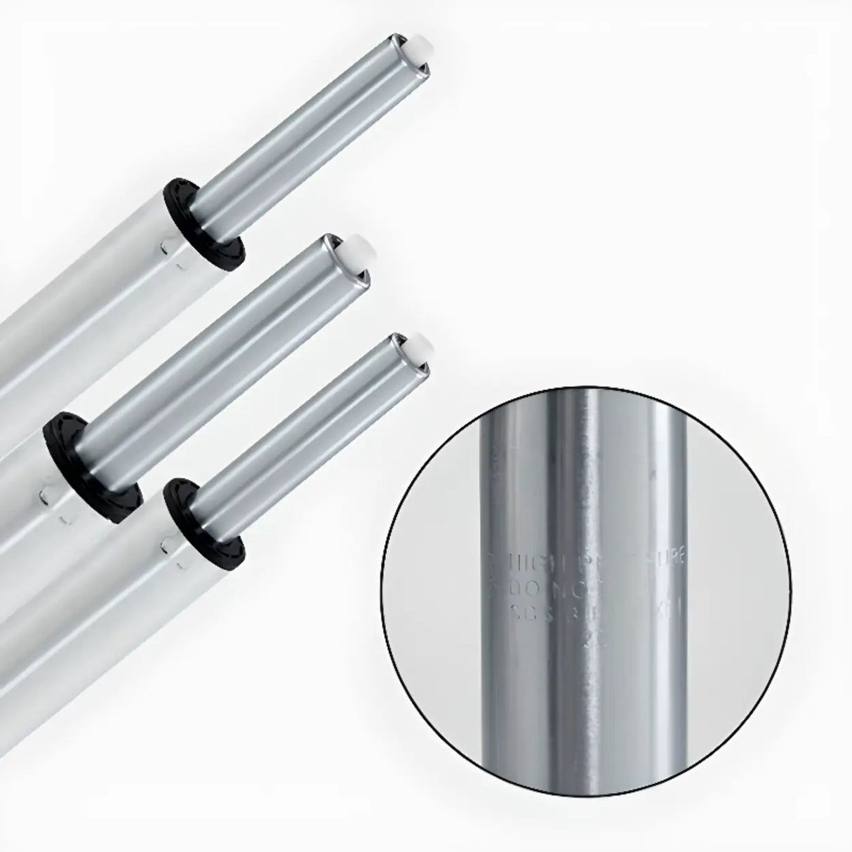 Glam Gray Swivel Adjustable Leather Footrest Back Bar Stool Image - 6