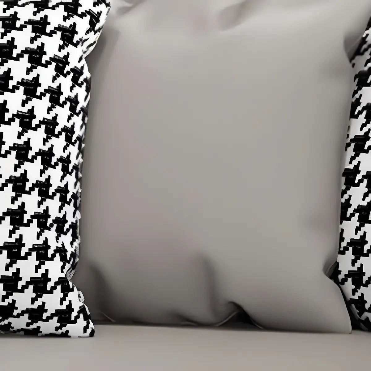 Glam Grey Leather Foam Fill Metal Frame Curved Sofa Image - 8