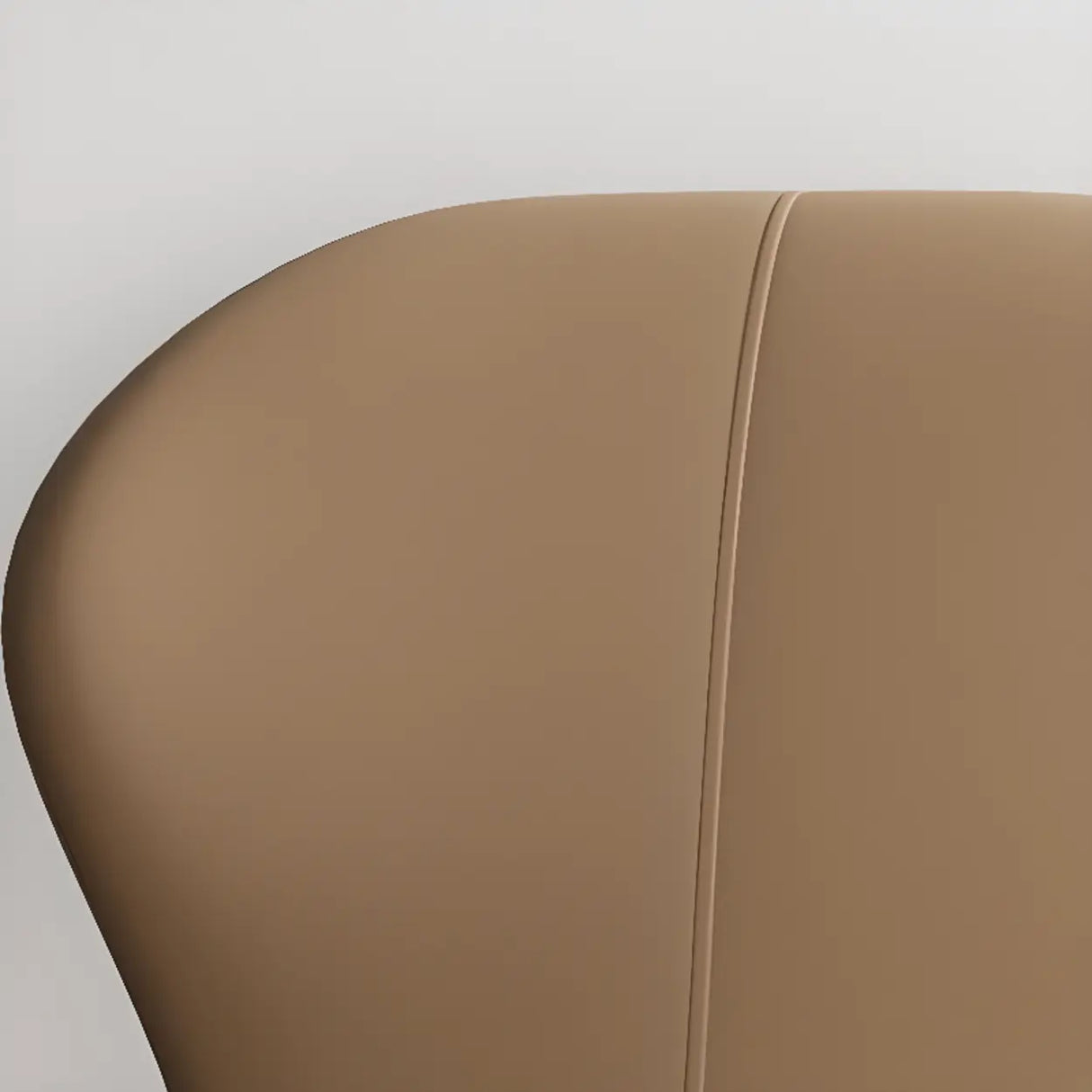 Glam Leather Upholstered Ergonomic Wingback Dining Chairs Image - 29