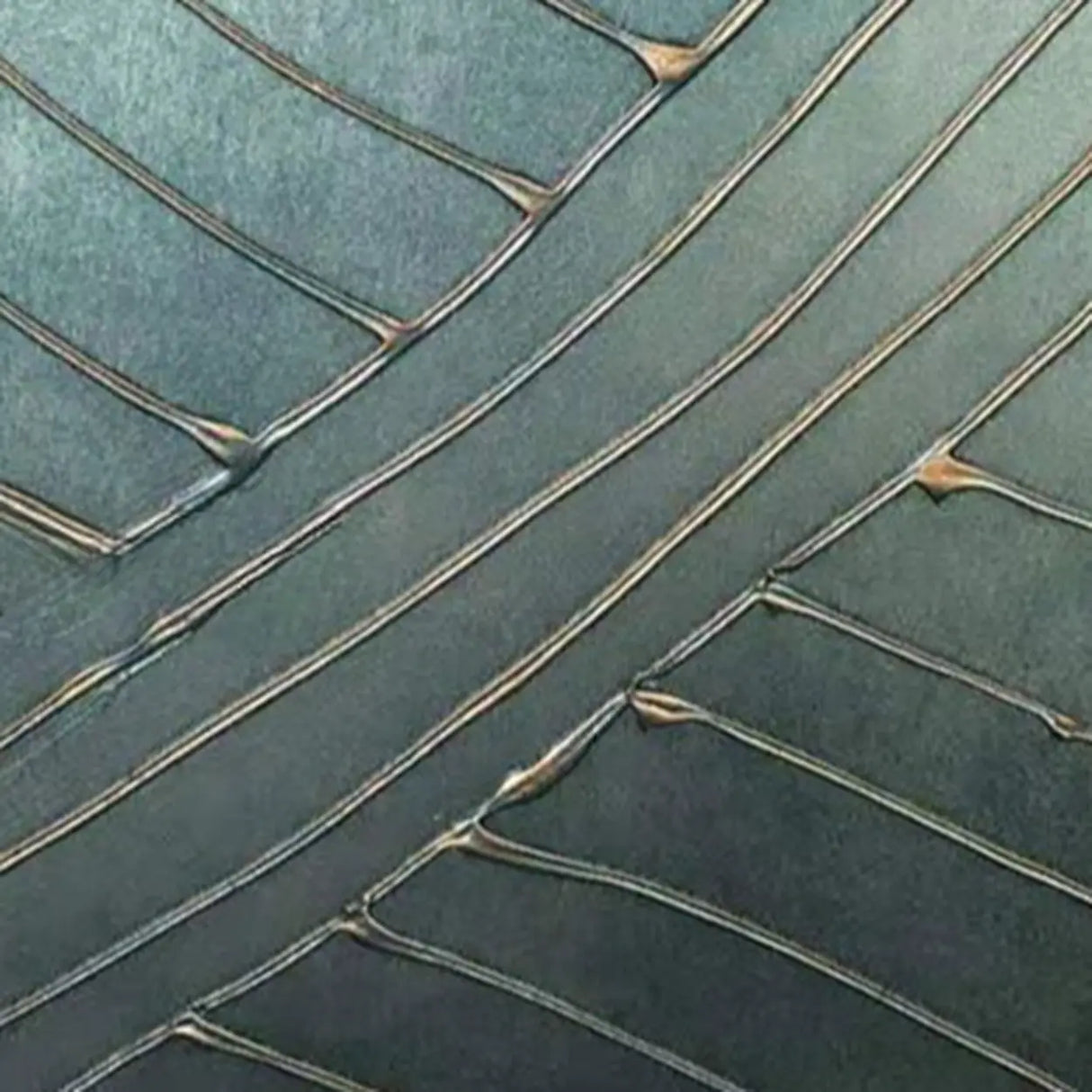 Glam Metal Legs Storage Wood Cabinet Console Table Image - 10