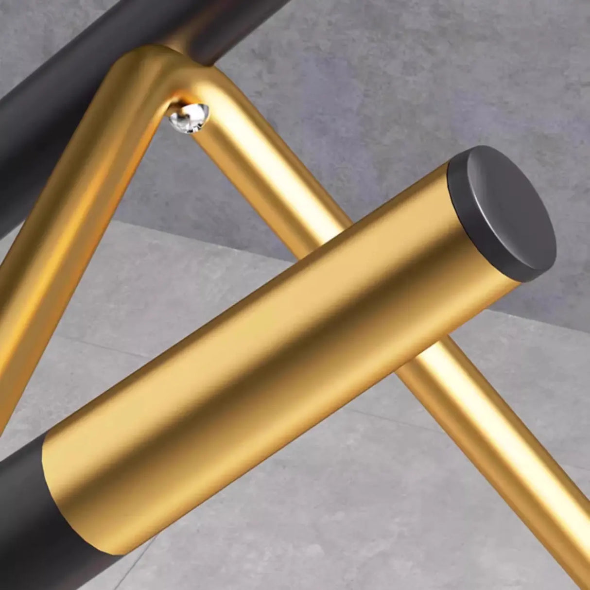 Glam Round Leather Bar Stool With Low Back and Footrest Image - 9