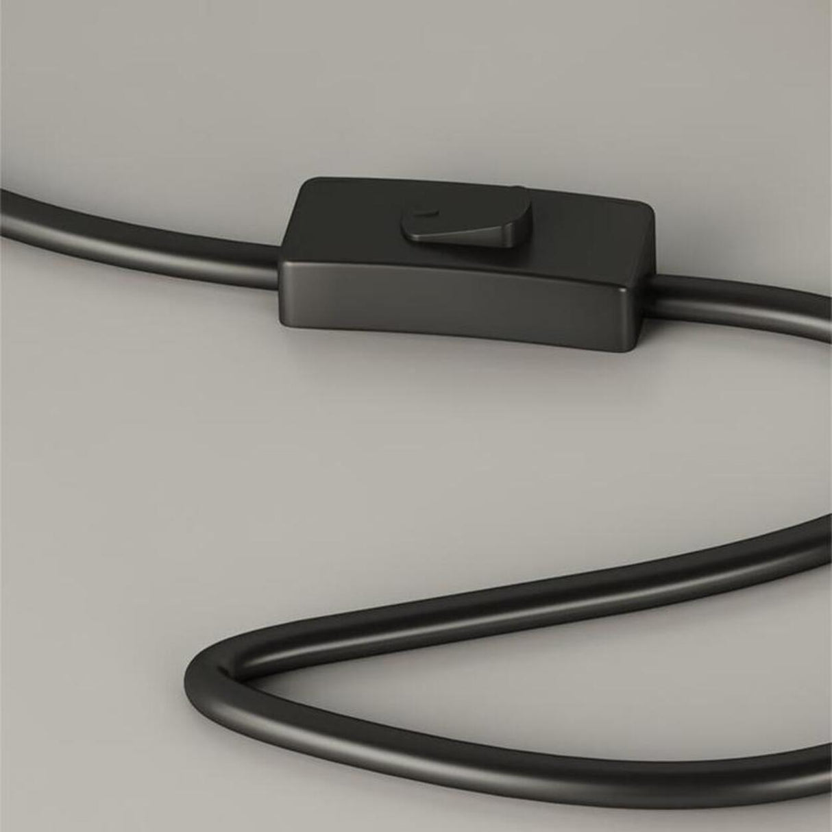 Glossy Dome Integrated Side Table Arched Floor Lamp Image - 11