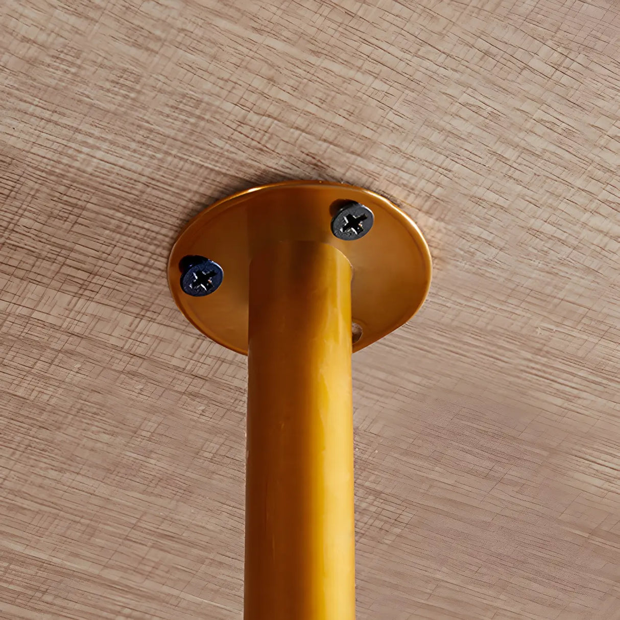 Gold Rectangle Metal Large Wine Rack with Glass Holder Image - 13