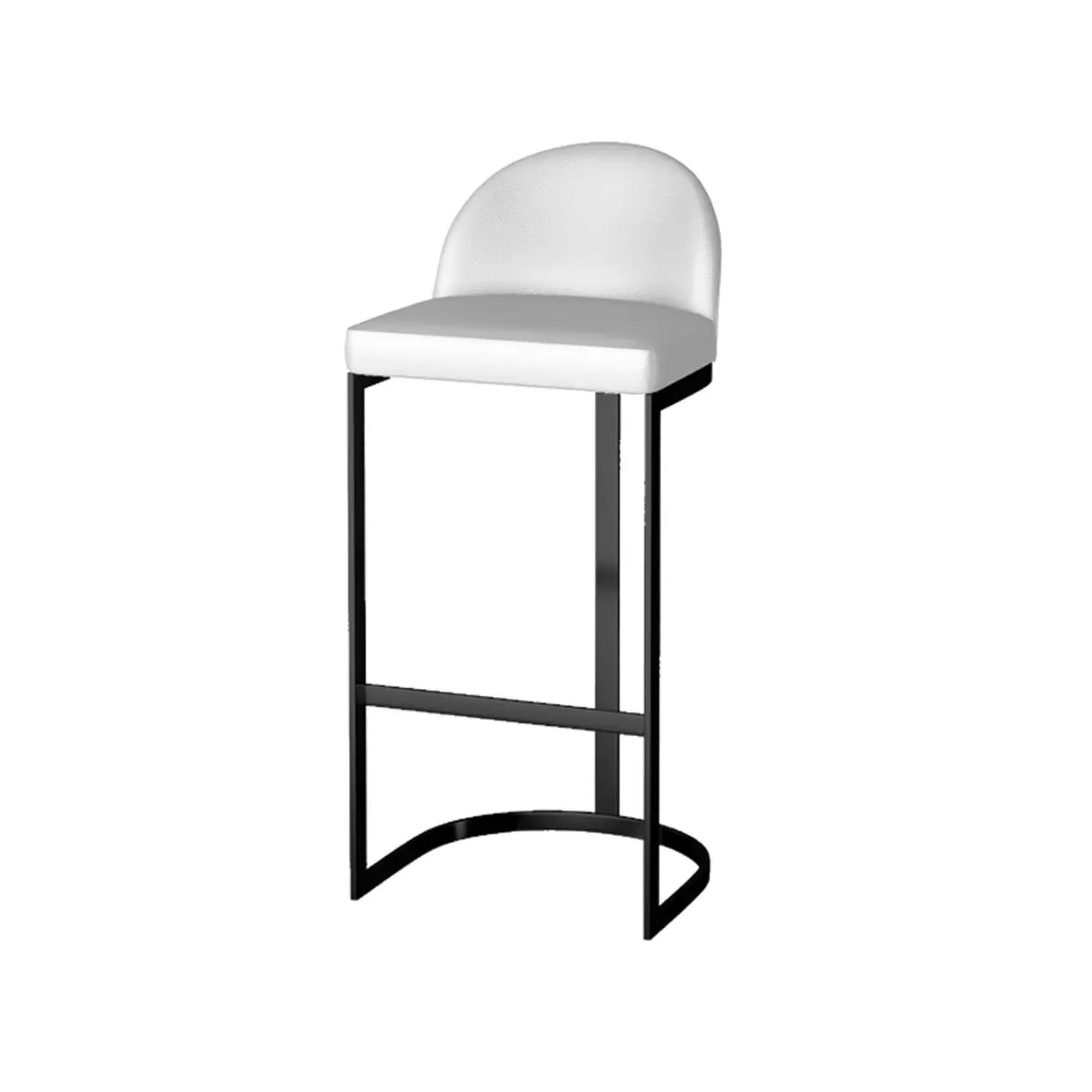 Gold Rectangle White Marble Top Iron Dining Bar Table Image - 4