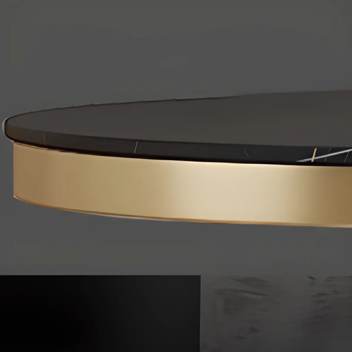 Gray-Black Coarse Linen Curved Back Pillow Accent Chair Image - 12