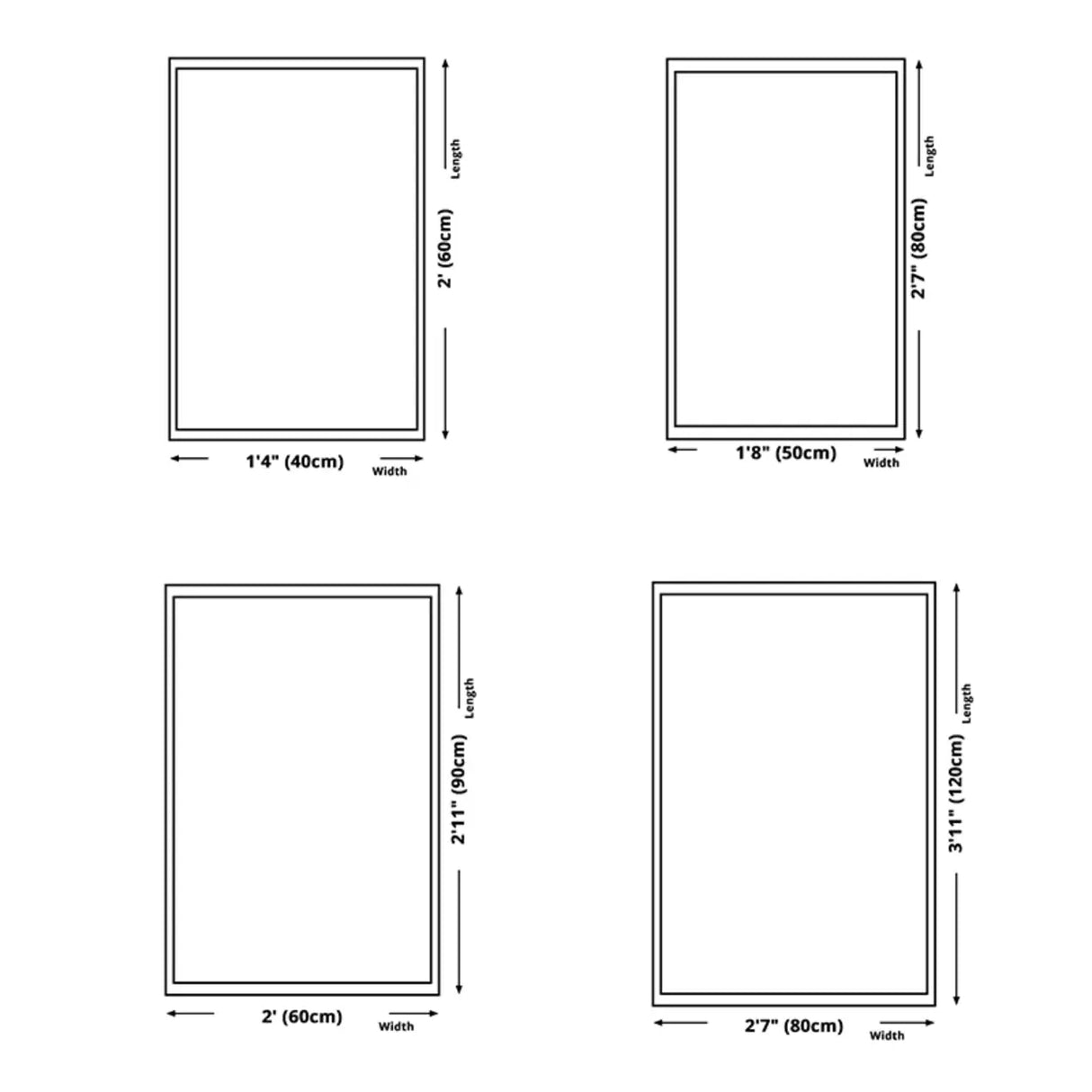 Gray Modern Rectangle Anti-Slip Medium Area Rug