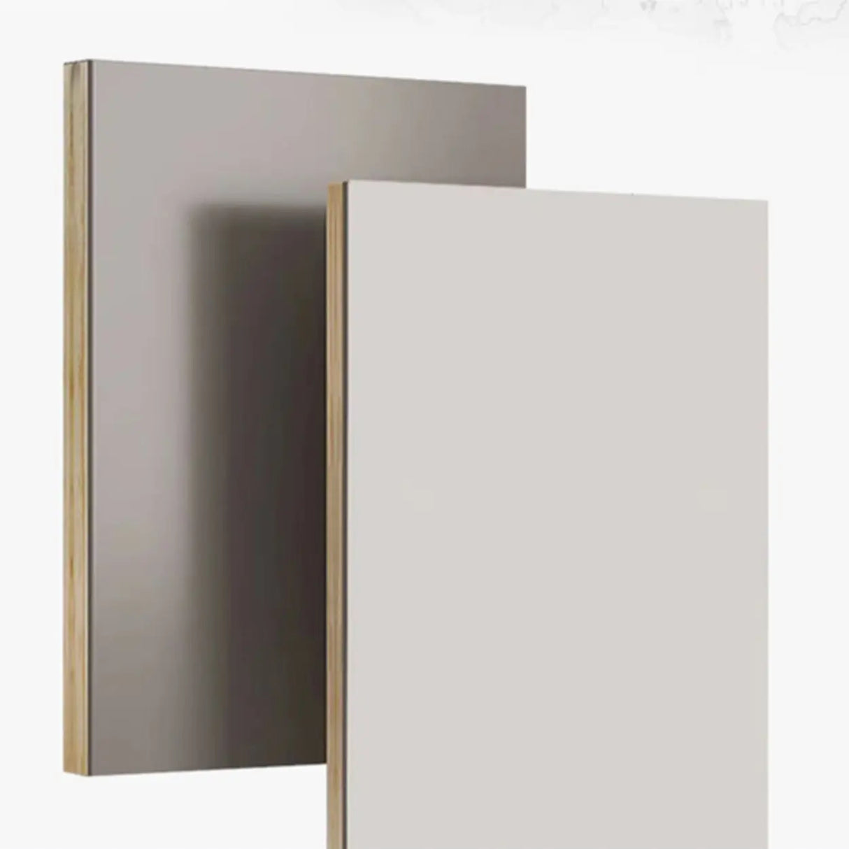 Gray Standard Width Curved Stone Executive Desk Image - 6