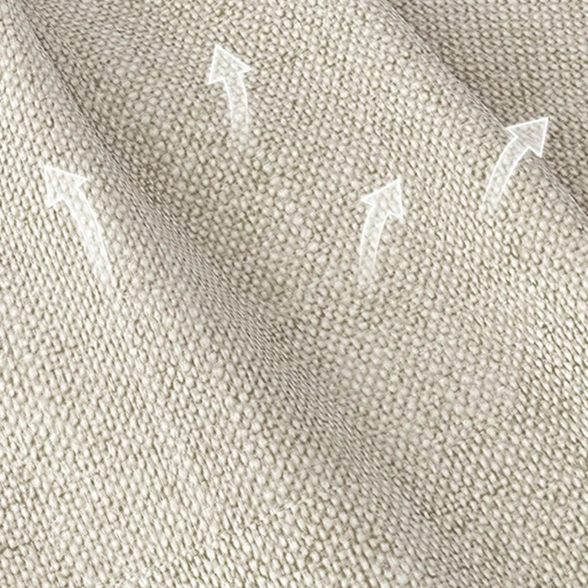 Gray Swivel Scratch Resistant Cotton Linen Side Chair Image - 14