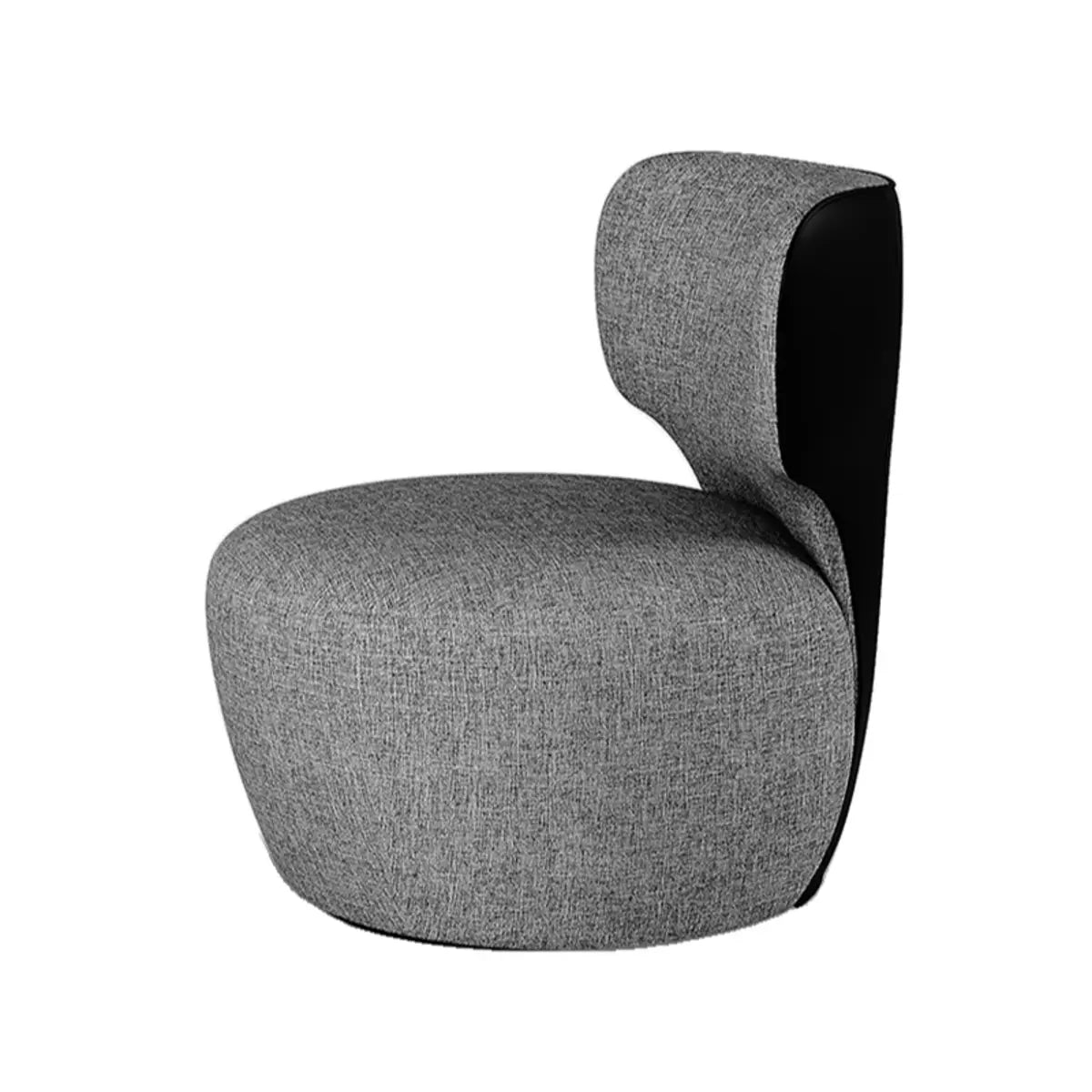 Gray Swivel Scratch Resistant Cotton Linen Side Chair Image - 9