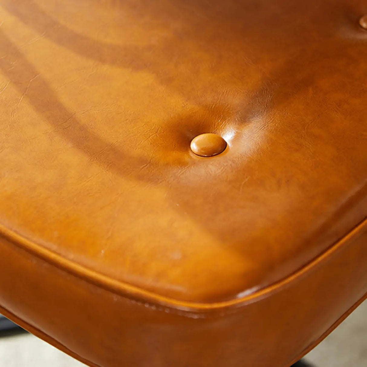 Green Armrests Modern Leather Swivel Conference Office Chair Image - 8