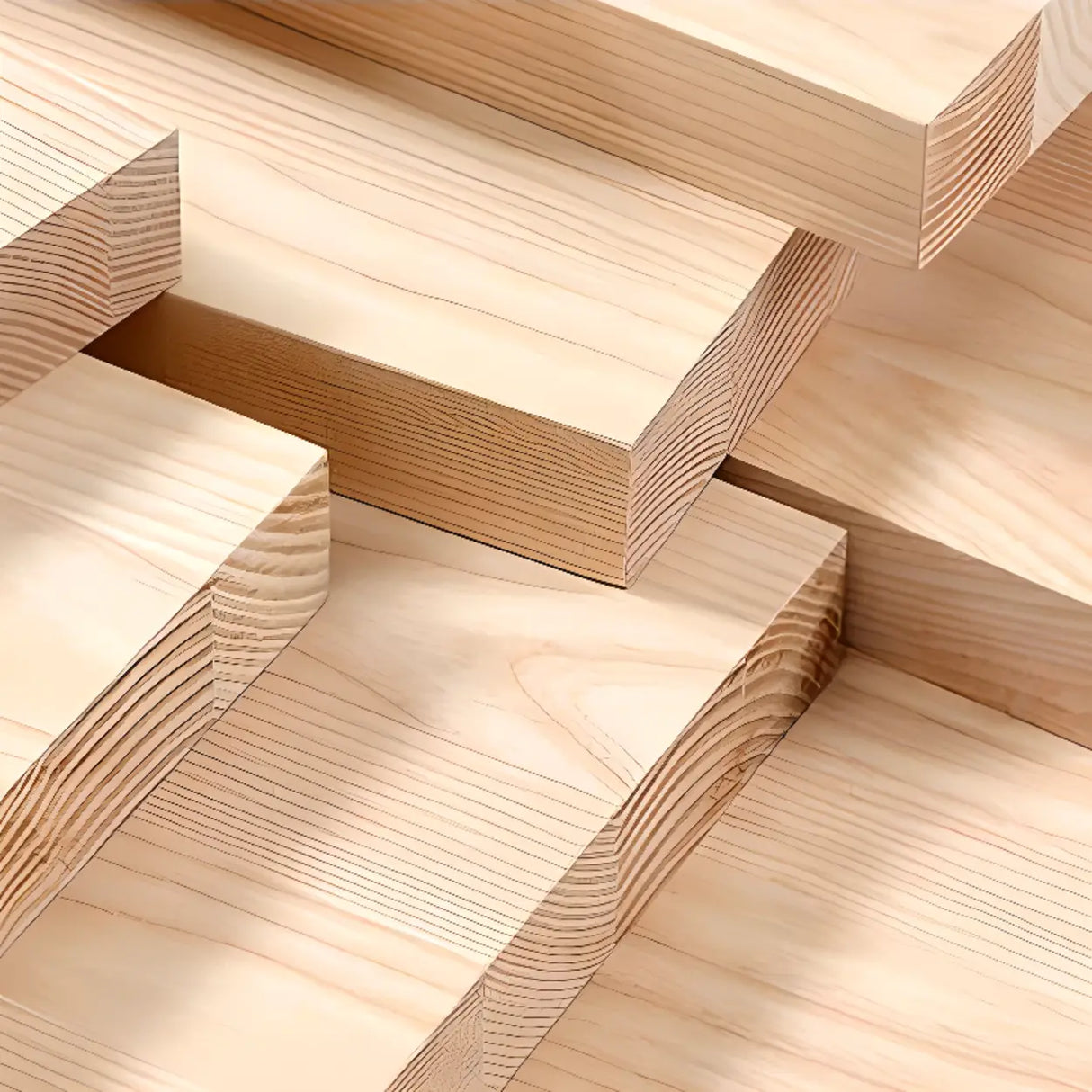 Grey Fabric Seat Backrest Natural Wood Dining Chair Image - 11