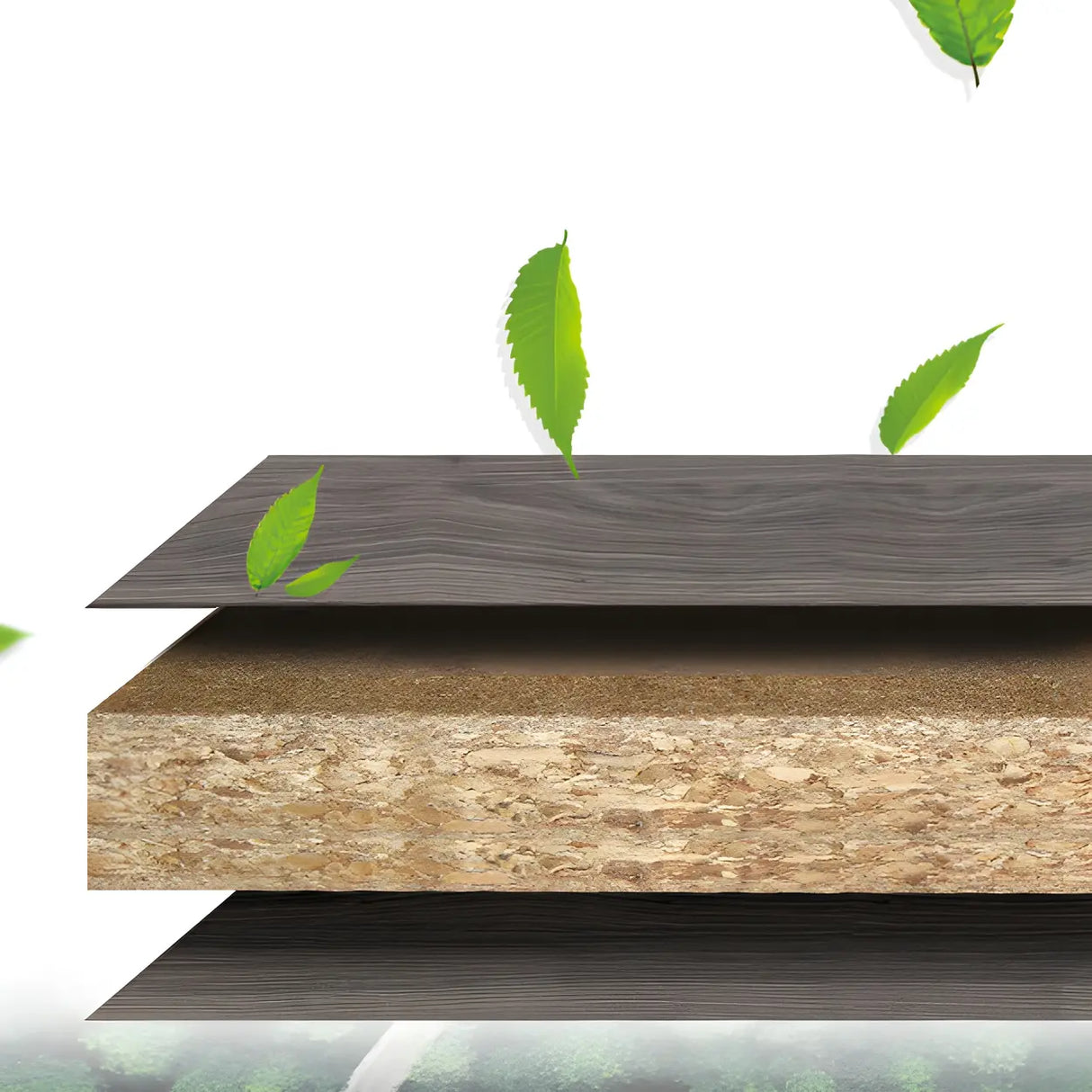 Grey Manufactured Wood Pedestal L-Shape Executive Desk Image - 9