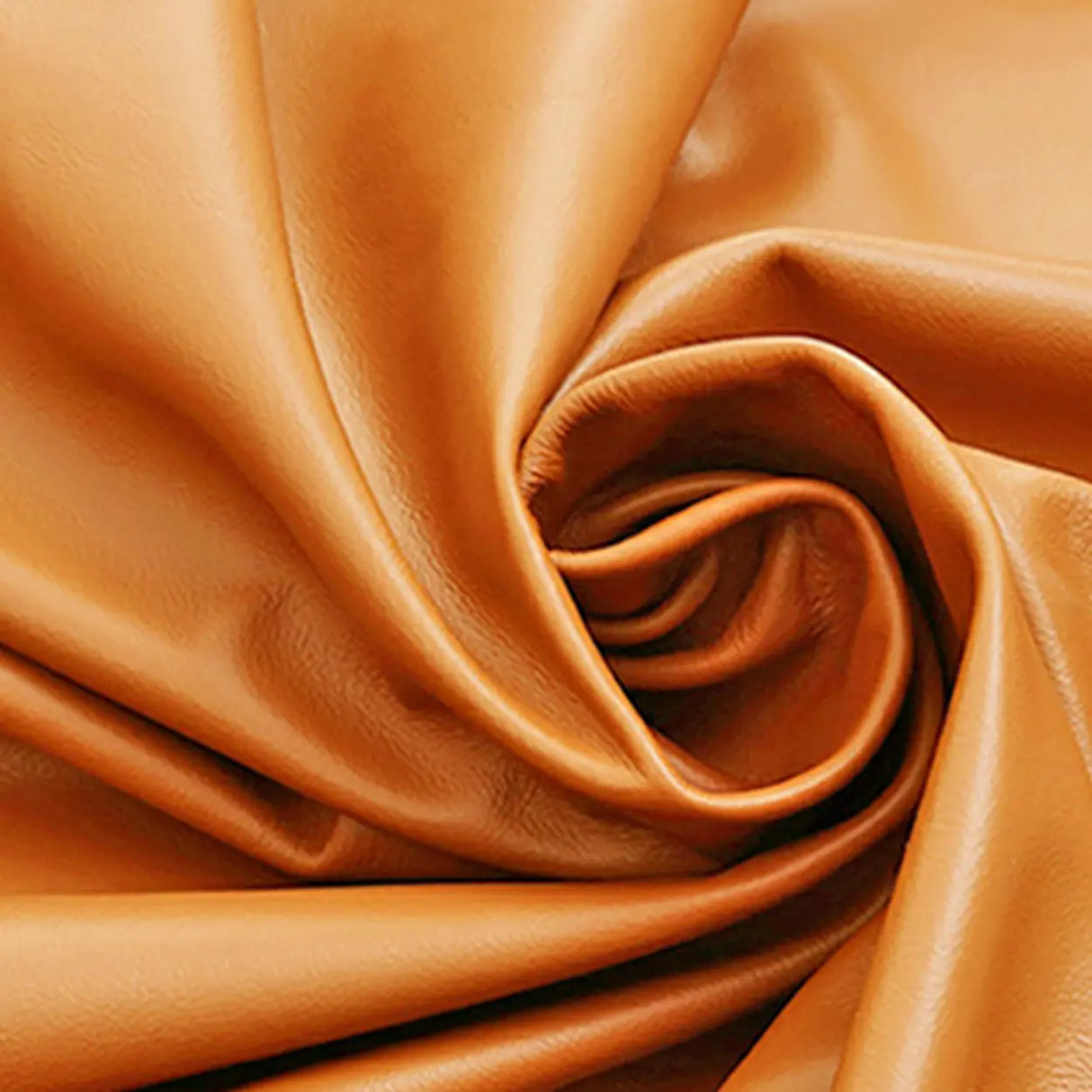 Grey Orange Leather Sewn Pillow Back Loveseat with Arms Image - 9