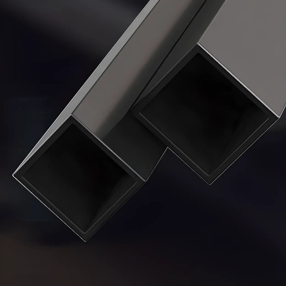 Grey Stone Exterior Shelf Butcher Block Computer Desk Image - 9