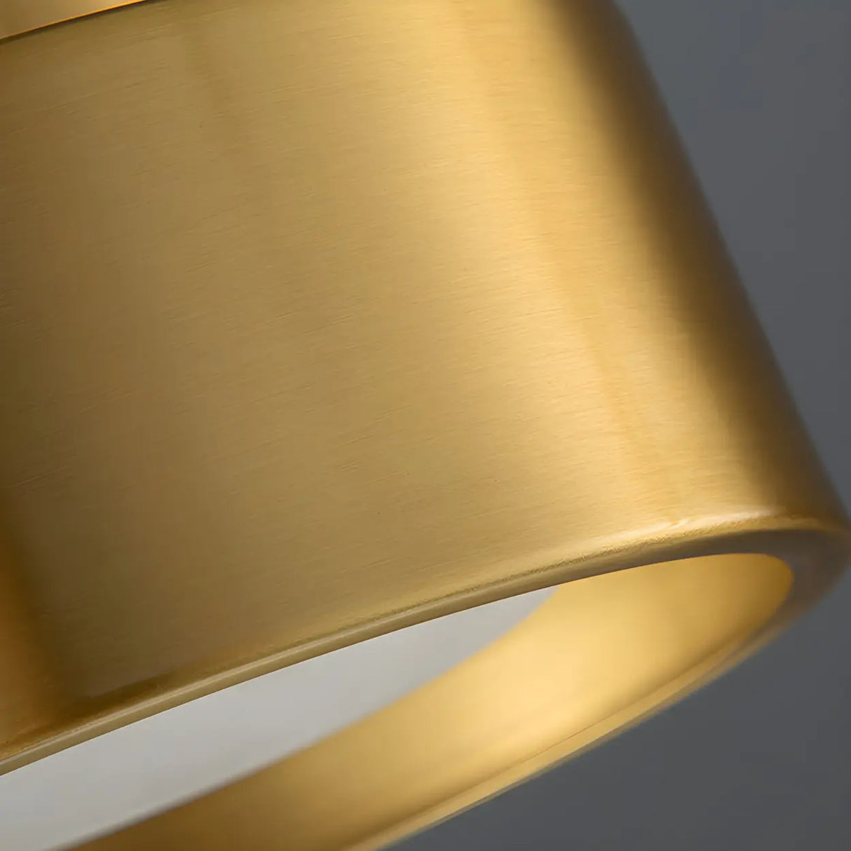 Hallway Black Cylinder LED Semi-Flush Mount Light Image - 4