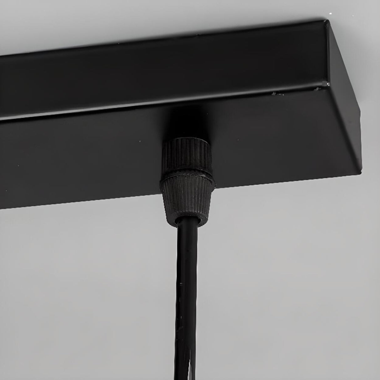 Industrial 10-Light Linear Island Chandelier Light Image - 9