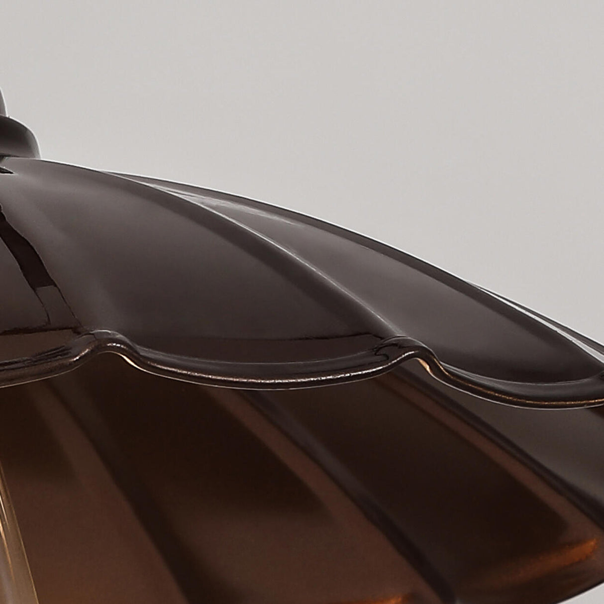 Industrial 3-Light Scalloped Island Pendant Light Image - 8