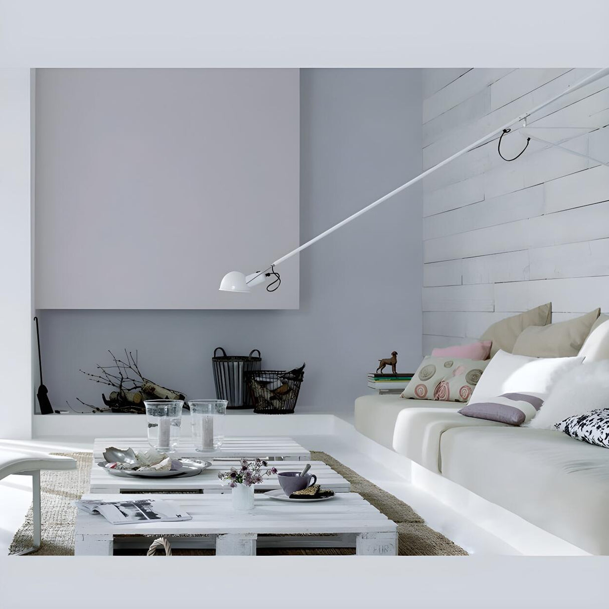 Industrial Adjustable Black Dome Swing Arm Wall Sconce Image - 14