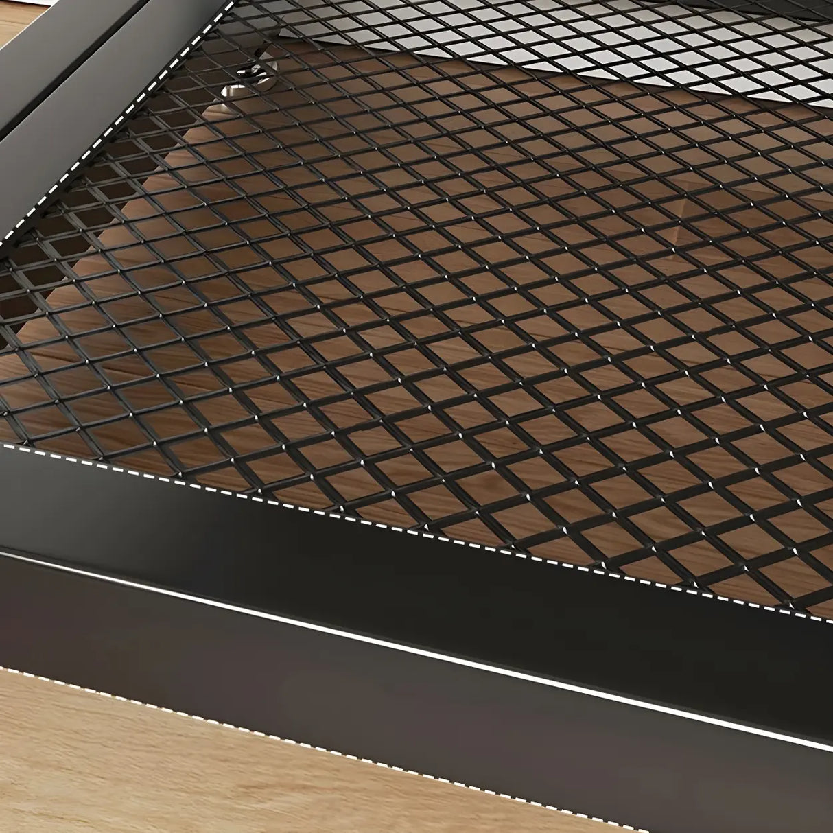 Industrial Orange Upholstered Storage Entryway Bench Image - 6