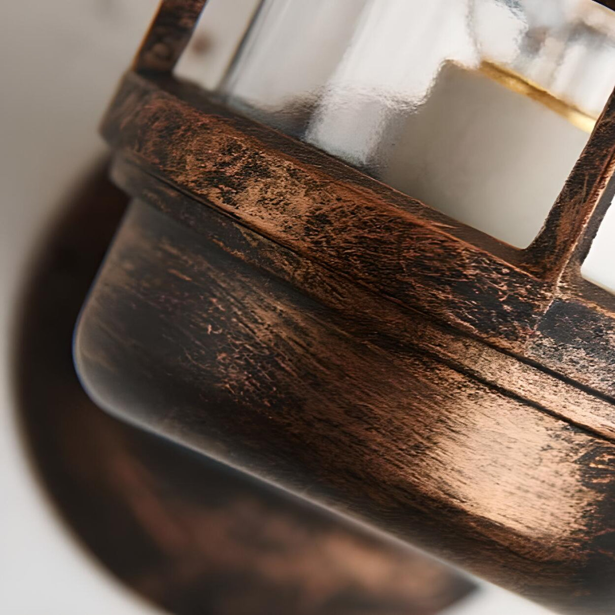 Industrial Protective Cage Cylinder Wall Sconce Image - 15