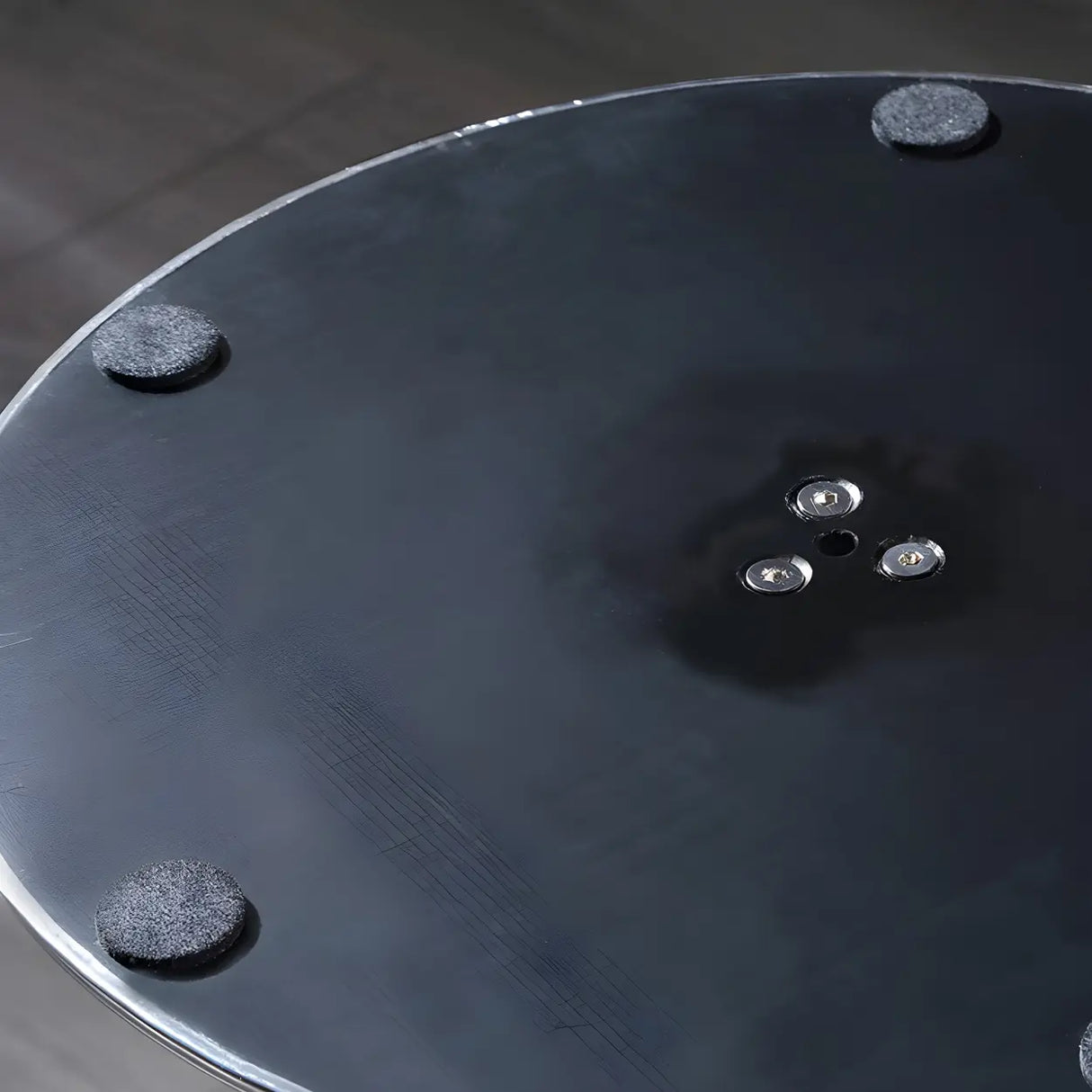 Industrial Square Stainless Steel Silver Dining Table Image - 9