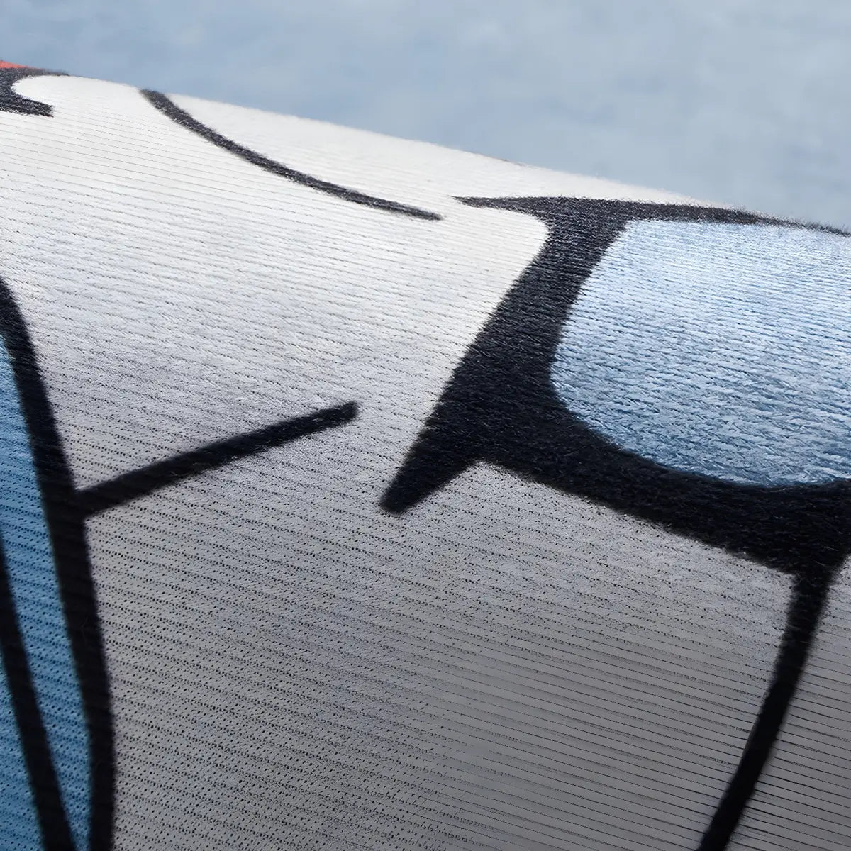 Kids Room Cartoon Astronaut Blue Anti-Slip Area Rug Image - 6