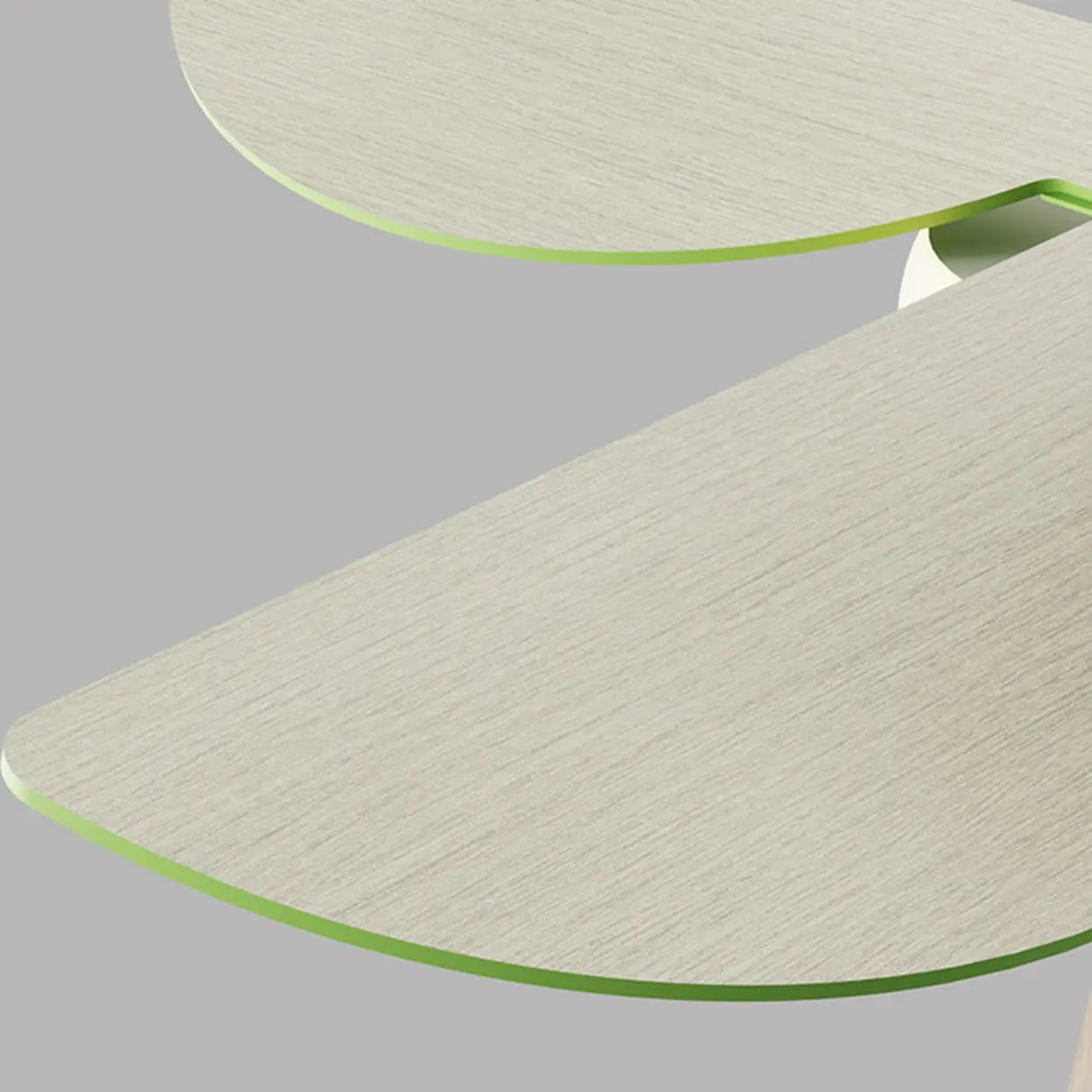 Kids Room Cute Green 4 Blades Ceiling Fan with Light Image - 8