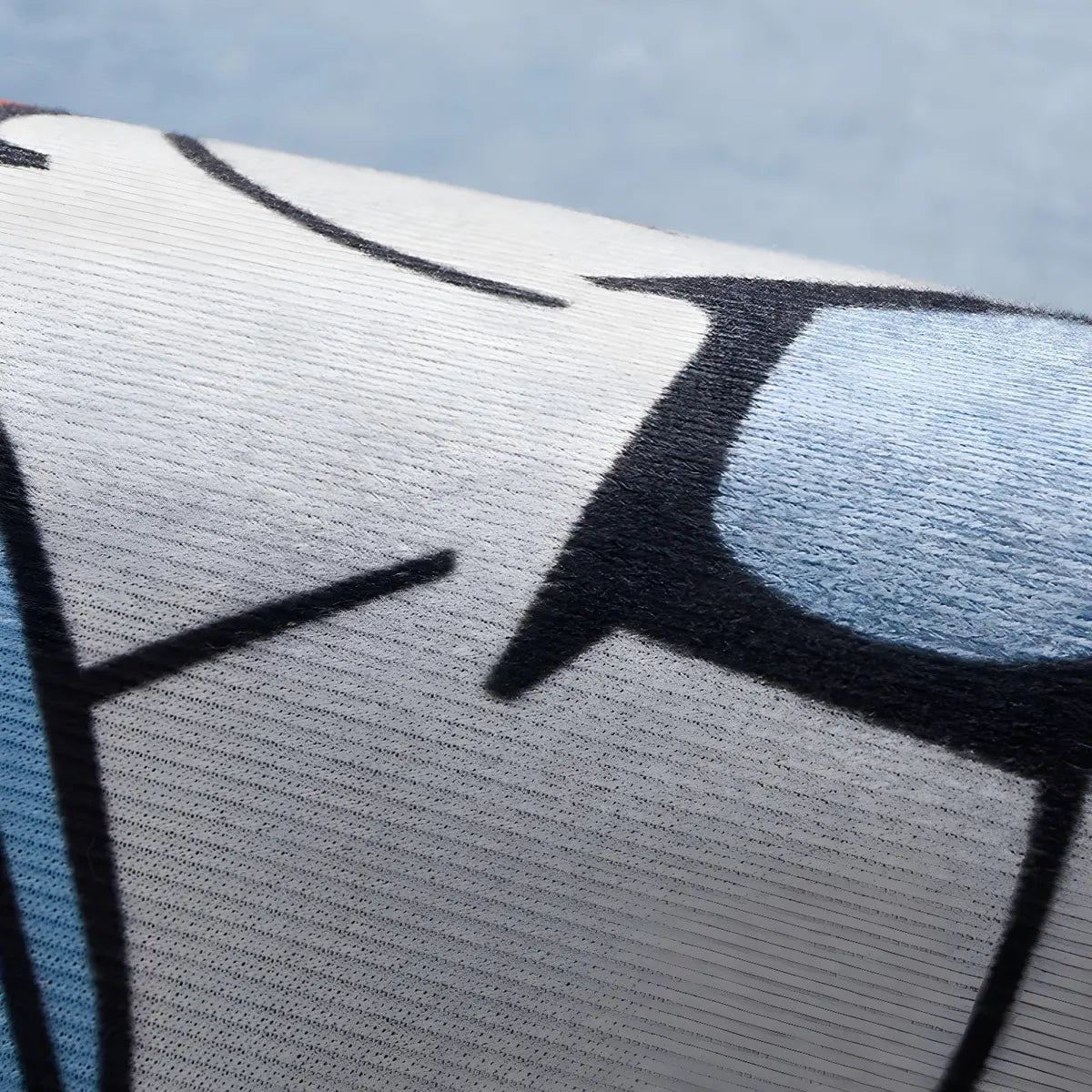 Kids Room Playful Car Road Polyester White Area Rug Image - 8