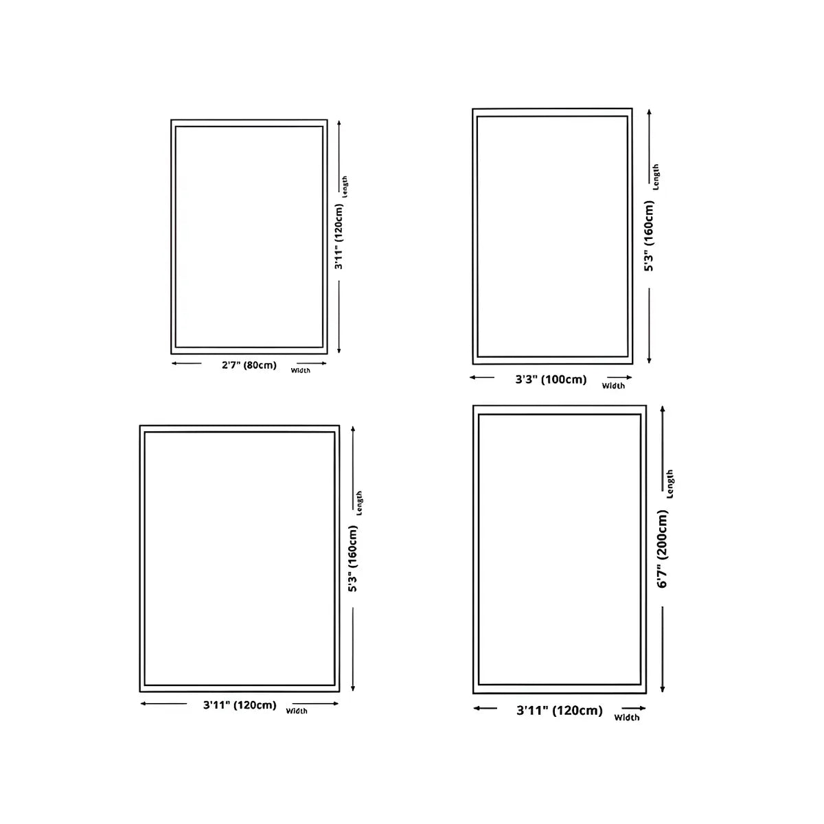 Kids Room Playful Road Pattern Rectangle Area Rug