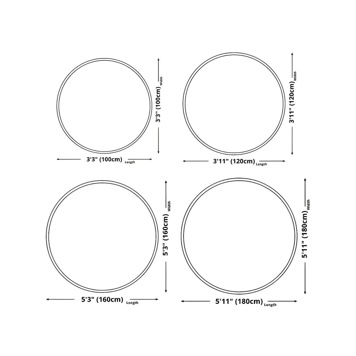 Kids Room Round Animal Print Lambswool Area Rug