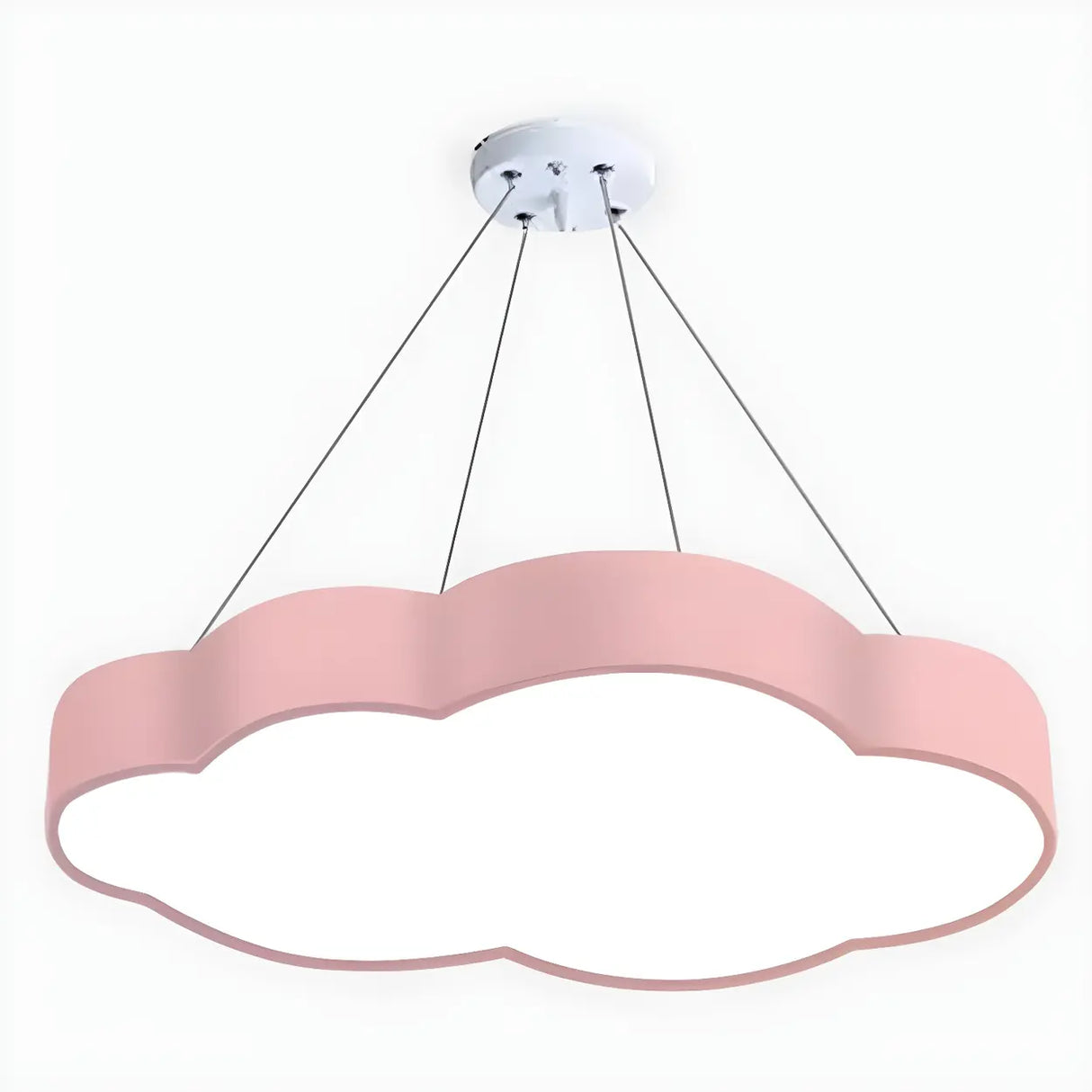 Kindergarten Hanging Cloud LED Semi-Flush Mount Light Image - 6